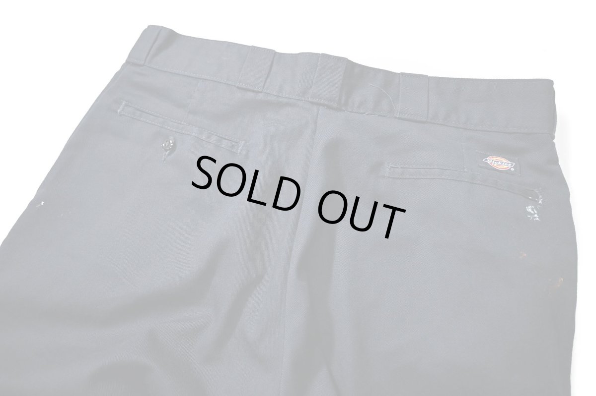 画像6: Used Dickies 874 Flex Painted Work Pants Navy (6)