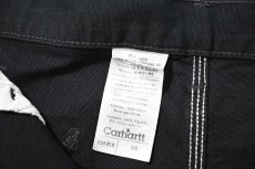 画像6: 07' Deadstock Carhartt Duck Work Shorts Black (6)