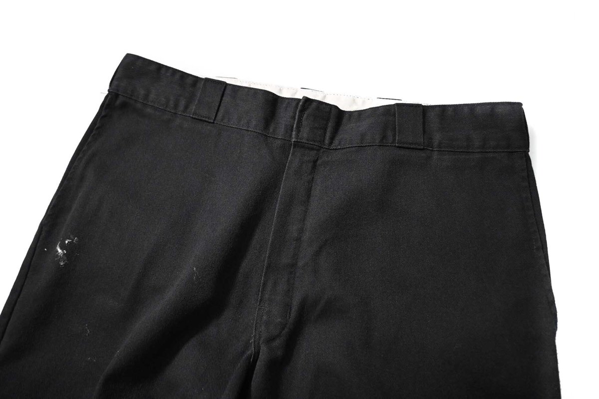 画像2: Used Dickies 874 Flex Painted Work Pants Black (2)