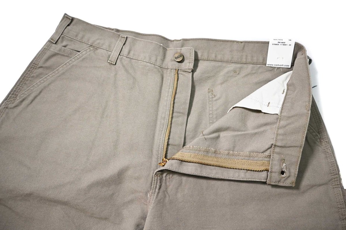 画像5: 05' Deadstock Carhartt Duck Work Shorts Desert (5)