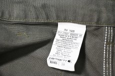 画像6: 14' Deadstock Carhartt Duck Work Shorts Moss (6)