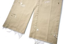画像3: 90s Used Dickies 874 Painted Work Pants Khaki made in USA (3)