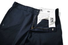 画像7: Used Dickies 874 Flex Painted Work Pants Navy (7)
