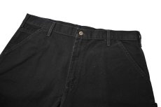 画像2: 07' Deadstock Carhartt Duck Work Shorts Black (2)