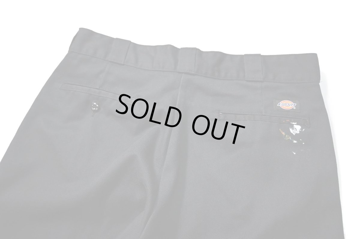 画像5: Used Dickies 874 Painted Work Pants Black (5)