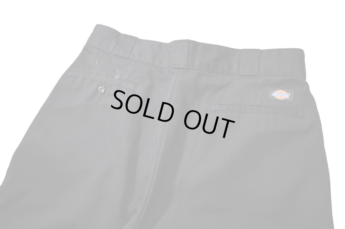 画像5: Used Dickies 874 Painted Work Pants Black (5)