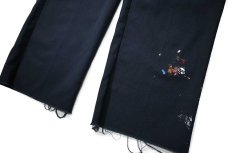 画像3: Used Dickies 874 Flex Painted Work Pants Navy (3)