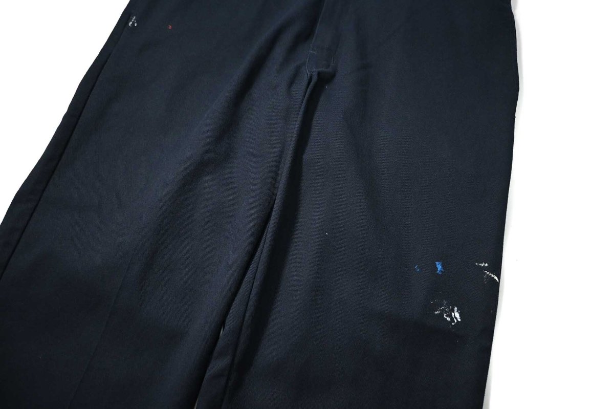 画像4: Used Dickies 874 Flex Painted Work Pants Navy (4)
