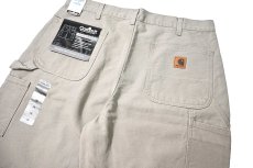 画像3: 05' Deadstock Carhartt Duck Work Shorts Desert (3)