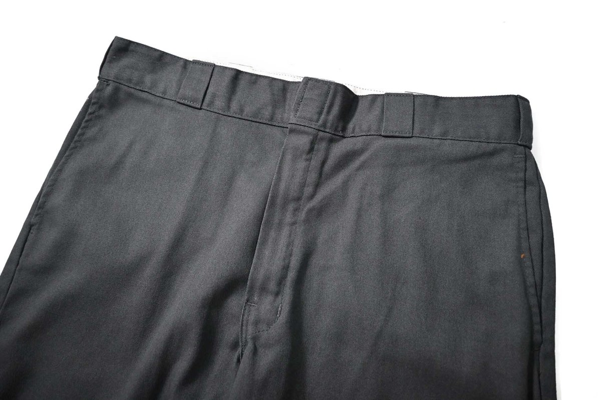 画像2: Used Dickies 874 Flex Painted Work Pants Charcoal (2)