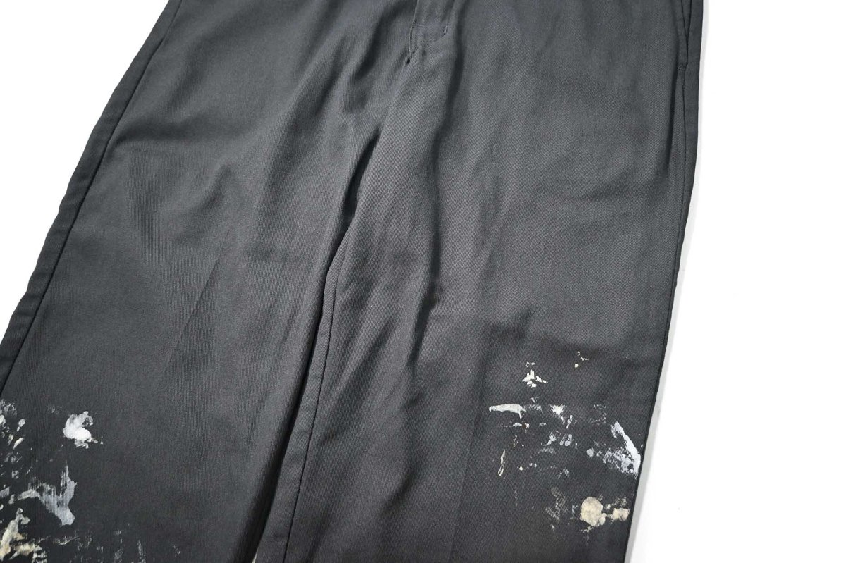 画像4: Used Dickies 874 Flex Painted Work Pants Charcoal (4)
