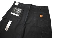 画像3: 07' Deadstock Carhartt Duck Work Shorts Black (3)