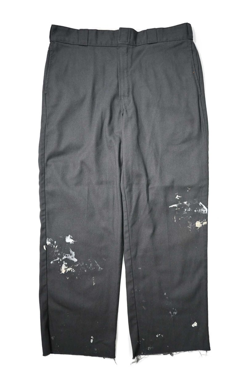画像1: Used Dickies 874 Flex Painted Work Pants Charcoal (1)