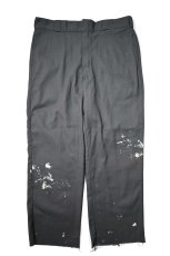 画像1: Used Dickies 874 Flex Painted Work Pants Charcoal (1)