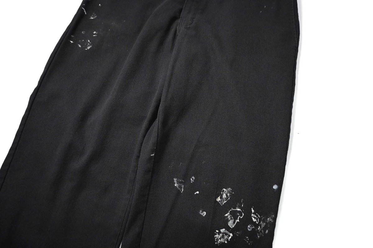 画像4: Used Dickies 874 Flex Painted Work Pants Black (4)