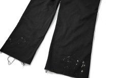 画像5: Used Dickies 874 Flex Painted Work Pants Black (5)