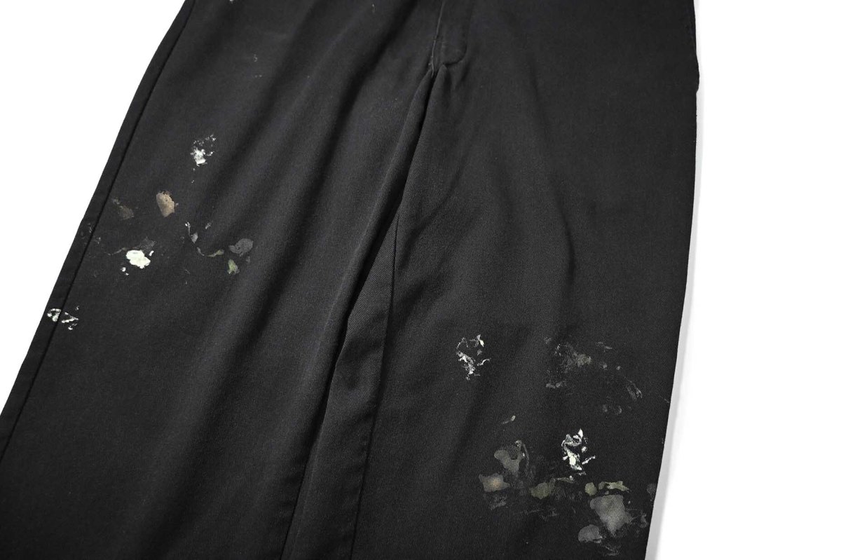 画像4: Used Dickies 874 Flex Painted Work Pants Black (4)