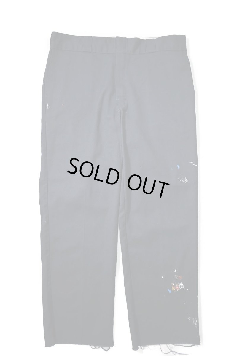 画像1: Used Dickies 874 Flex Painted Work Pants Navy (1)