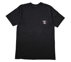画像1: 00s Harley-Davidson Print Pocket Tee (1)