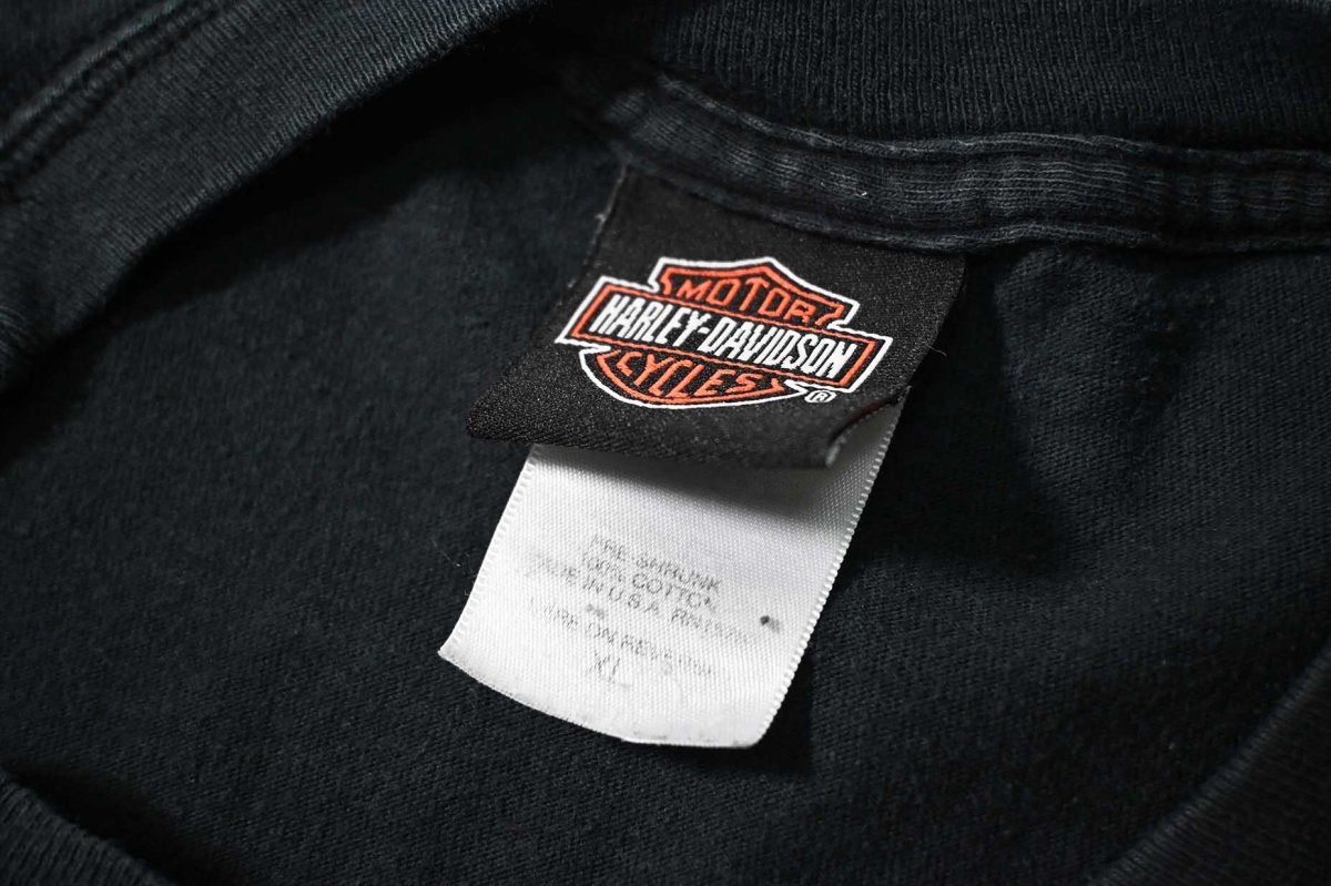 画像5: 00s Used Harley-Davidson L/S Print Tee made in USA (5)