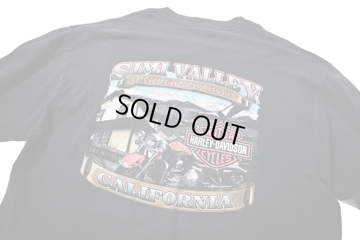 画像6: 00s Used Harley-Davidson L/S Print Tee (6)