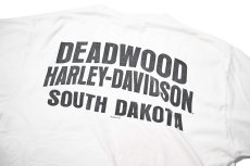 画像5: Used Harley-Davidson Print Pocket Tee (5)
