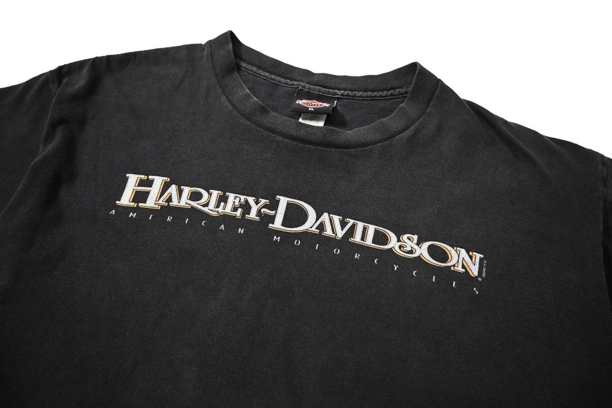 画像2: 00s Used Harley-Davidson Print Tee made in USA (2)