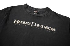 画像2: 00s Used Harley-Davidson Print Tee made in USA (2)