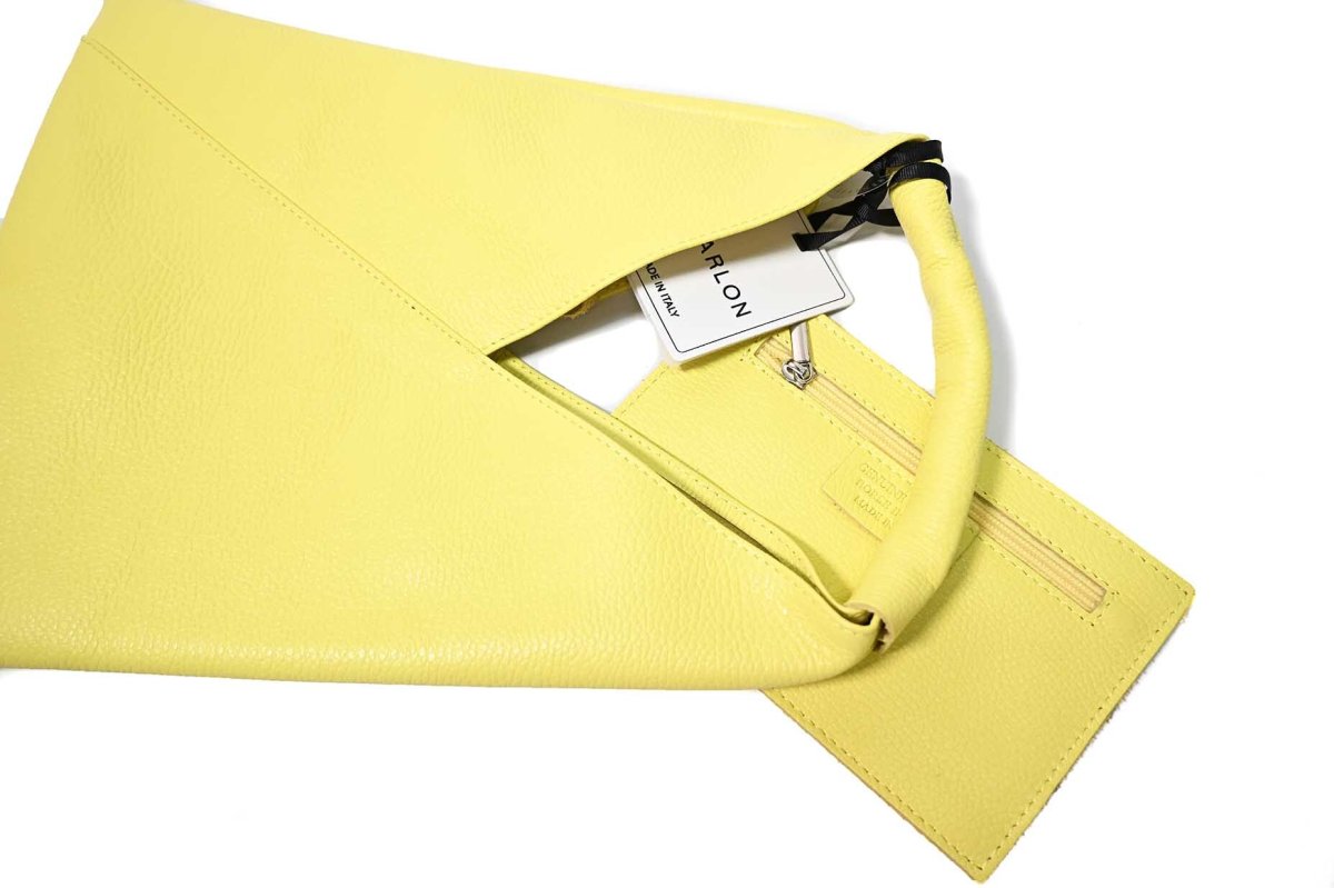 画像2: MARLON FIRENZE Calf Leather MINI GISELLE Limone (2)