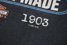 画像3: 90s Used Harley-Davidson Print Tee made in USA (3)