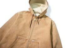 画像2: 80s Used Carhartt Duck Thermal Lined Active Jacket 100years made in USA (2)