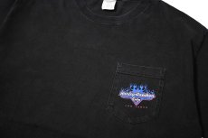 画像2: 00s Harley-Davidson Cafe Print Pocket Tee (2)