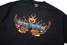 画像2: 00s Used Harley-Davidson Print Tee made in USA (2)