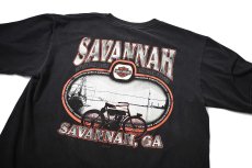 画像6: 00s Used Harley-Davidson Print Tee made in USA (6)
