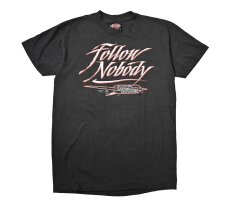 画像1: 80-90s Used Harley-Davidson Print Tee (1)