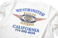 画像7: 90s Used Harley-Davidson L/S Print Pocket Tee made in USA (7)