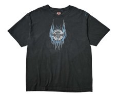 画像1: 00s Used Harley-Davidson Print Tee made in USA (1)