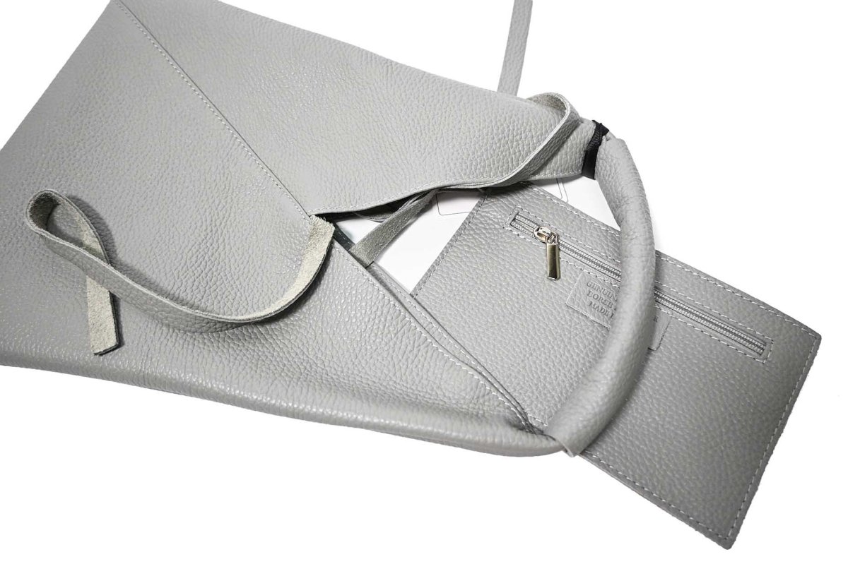 画像2: MARLON FIRENZE Calf Leather MINI GISELLE Grigio (2)