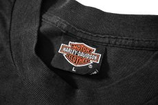 画像3: 80-90s Used Harley-Davidson Print Tee (3)
