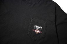 画像2: 00s Harley-Davidson Print Pocket Tee (2)