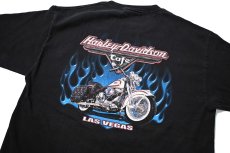 画像4: 00s Harley-Davidson Cafe Print Pocket Tee (4)