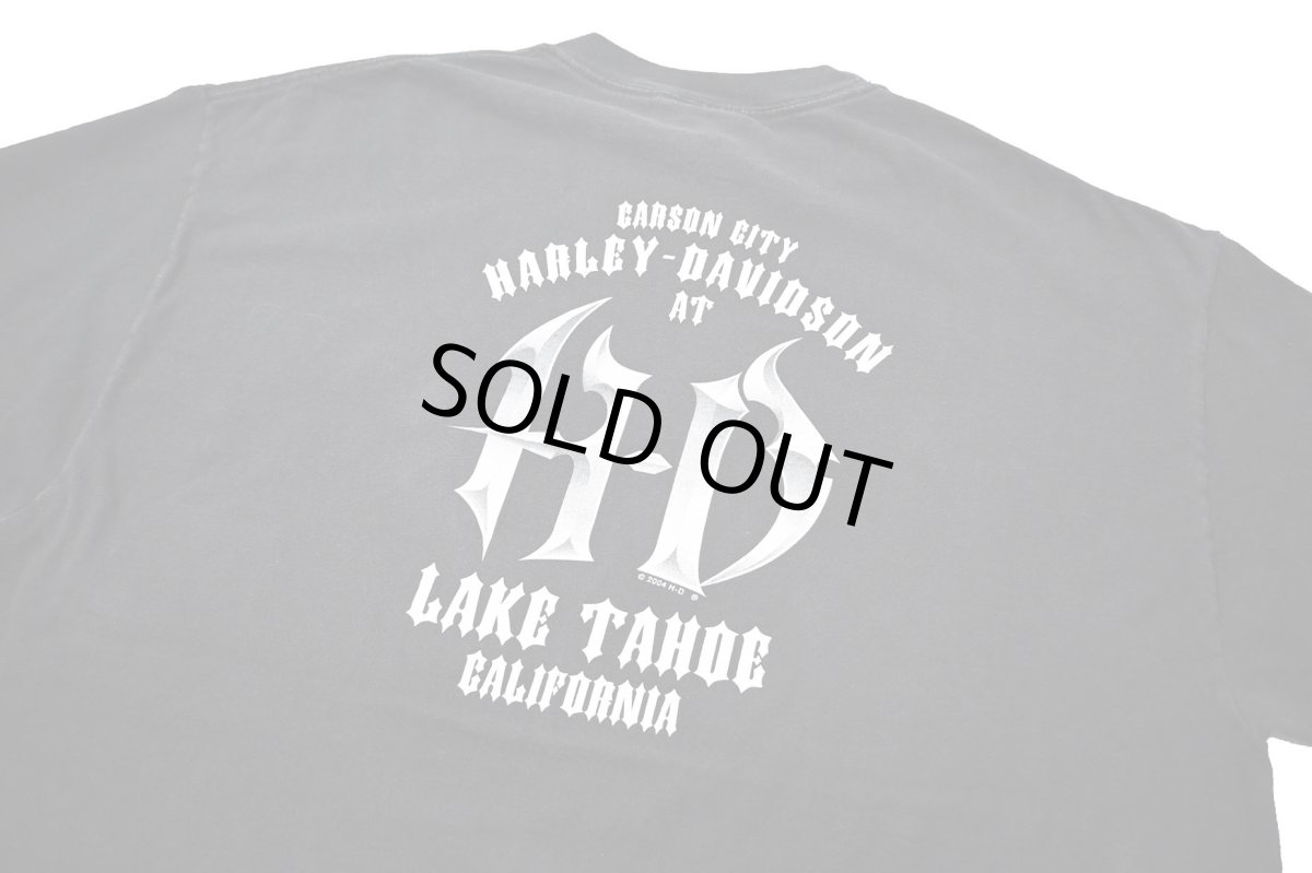 画像5: 00s Used Harley-Davidson Print Tee made in USA (5)