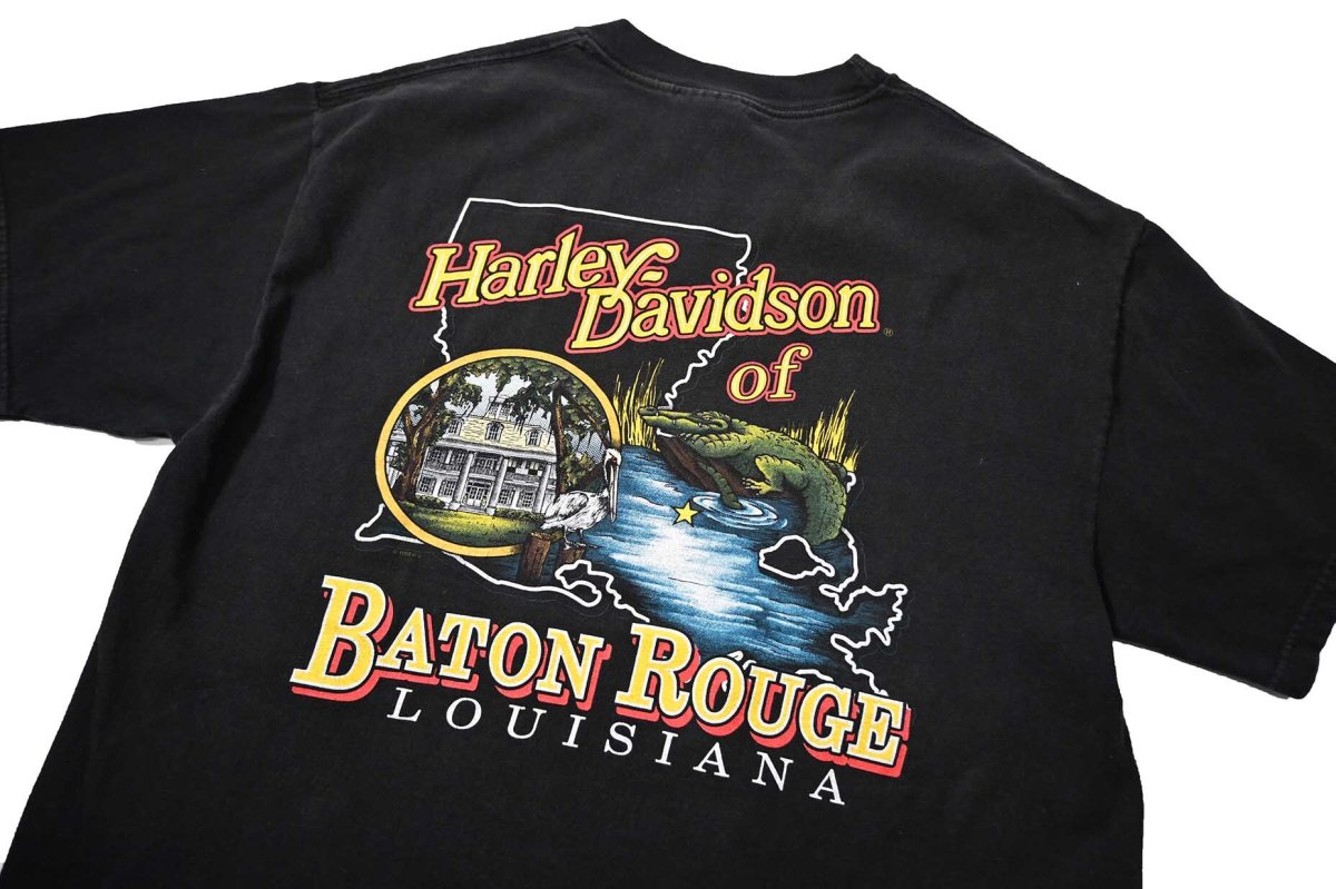画像5: 00s Used Harley-Davidson Print Tee made in USA (5)