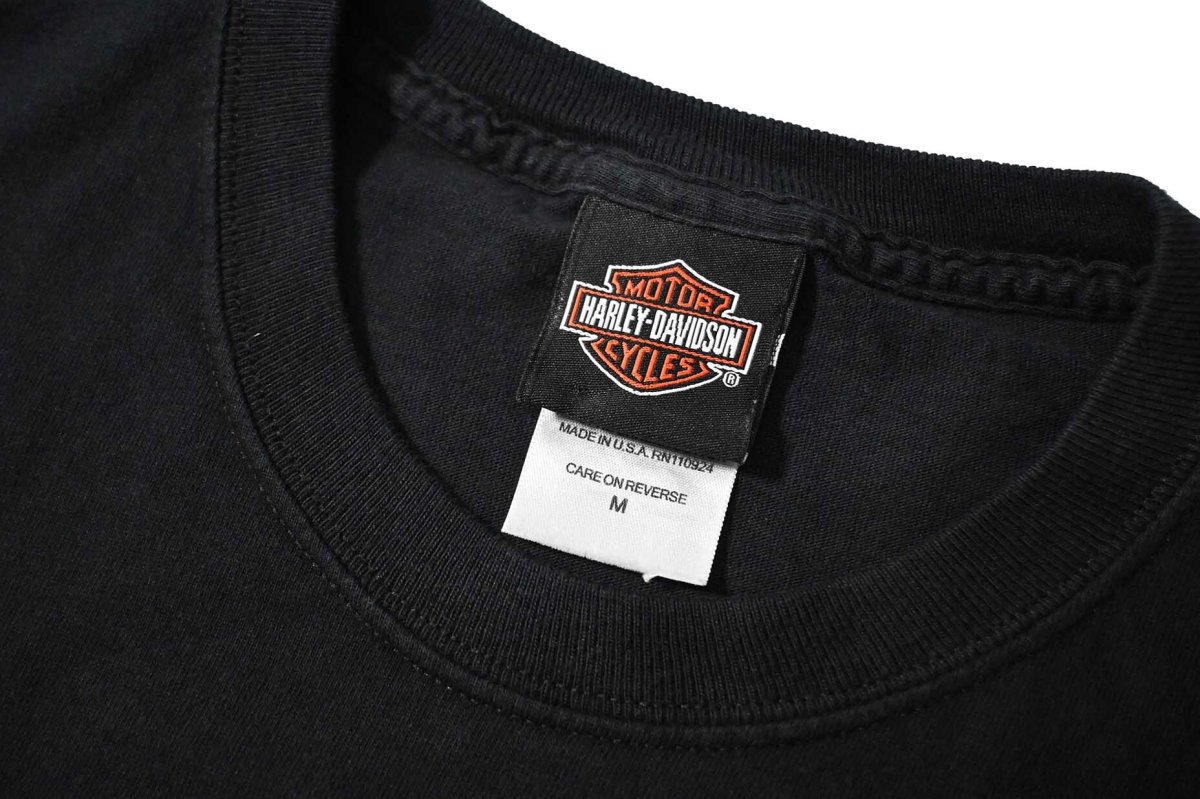 画像4: 00s Used Harley-Davidson Print Tee made in USA (4)