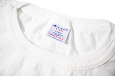 画像4: Deadstock Champion T1011 Heavy Weight S/S Blank Pocket T-Shirt (4)