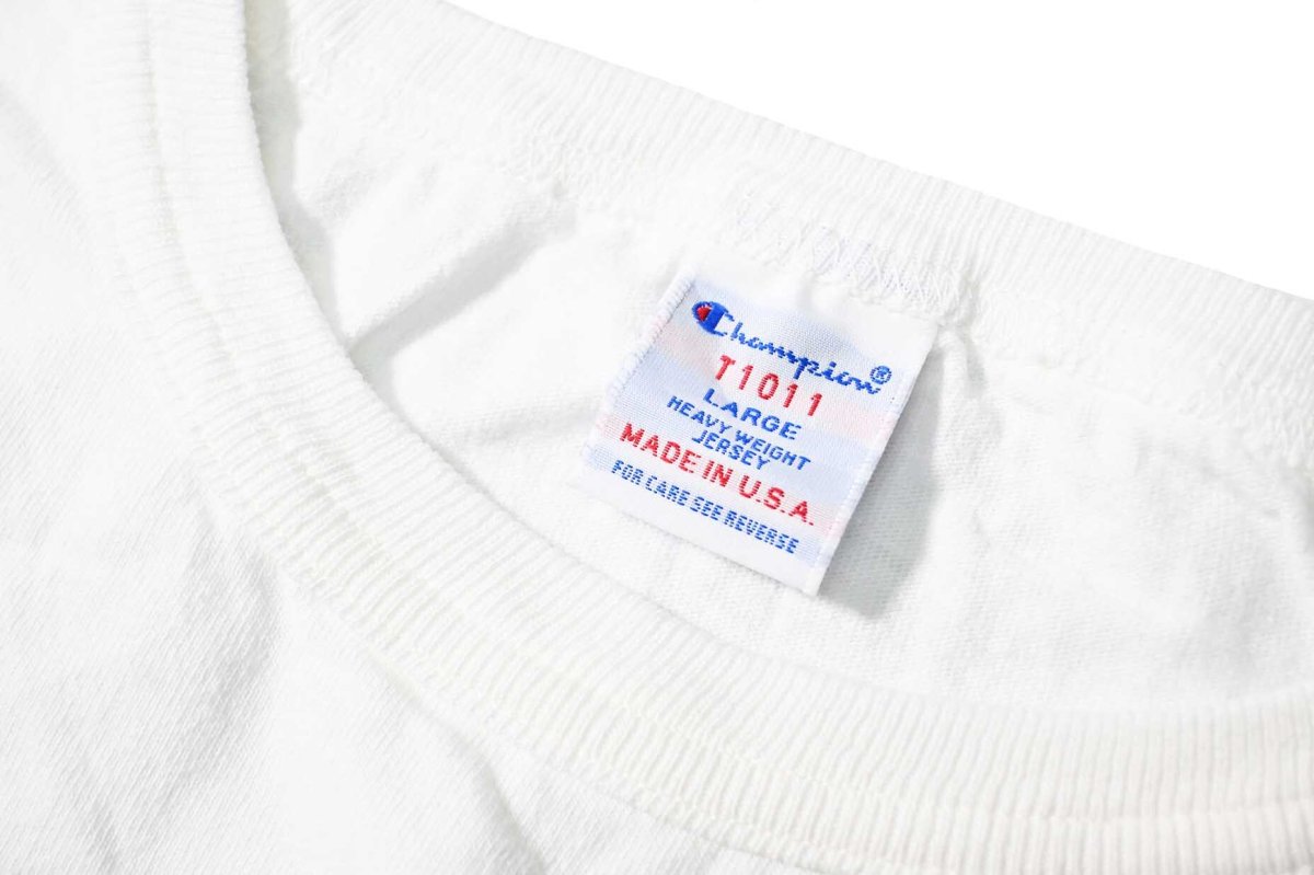 画像4: Deadstock Champion T1011 Heavy Weight S/S Blank T-Shirt (4)