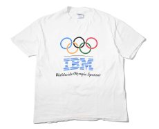 画像1: 90s Used IBM Print Tee made in USA (1)