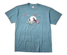 画像1: 90s Used Curious George Print Tee (1)