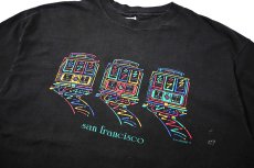 画像2: 90s Used San Francisco Print Tee made in USA (2)