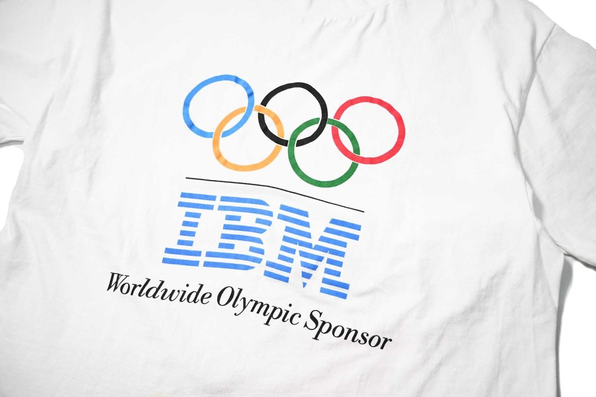 画像2: 90s Used IBM Print Tee made in USA (2)